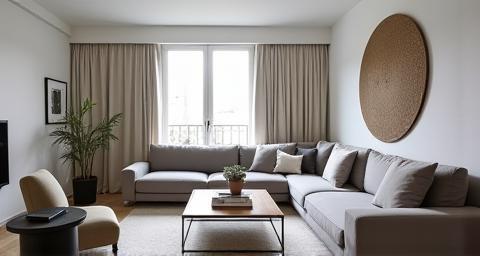 Renovated Parisian apartment interior