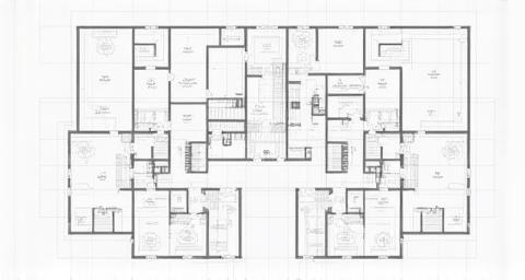 Space planning blueprint example
